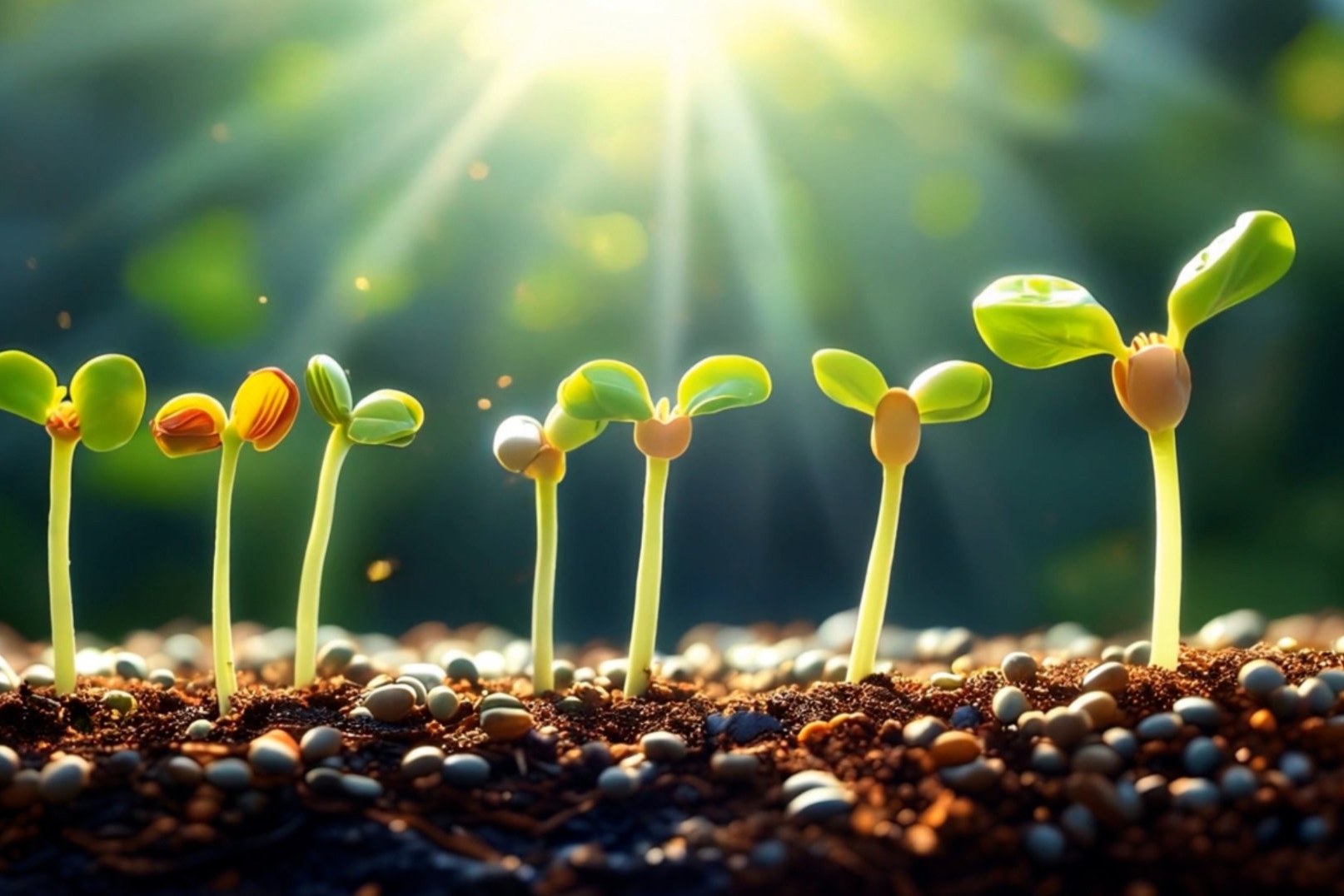 narita wholesale — vegetable seedlings emerging from a trialled seed lot